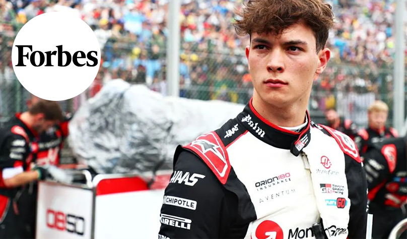 Oliver Bearman Prepares To Take The Formula 1 World By Storm With MoneyGram Haas F1 Team