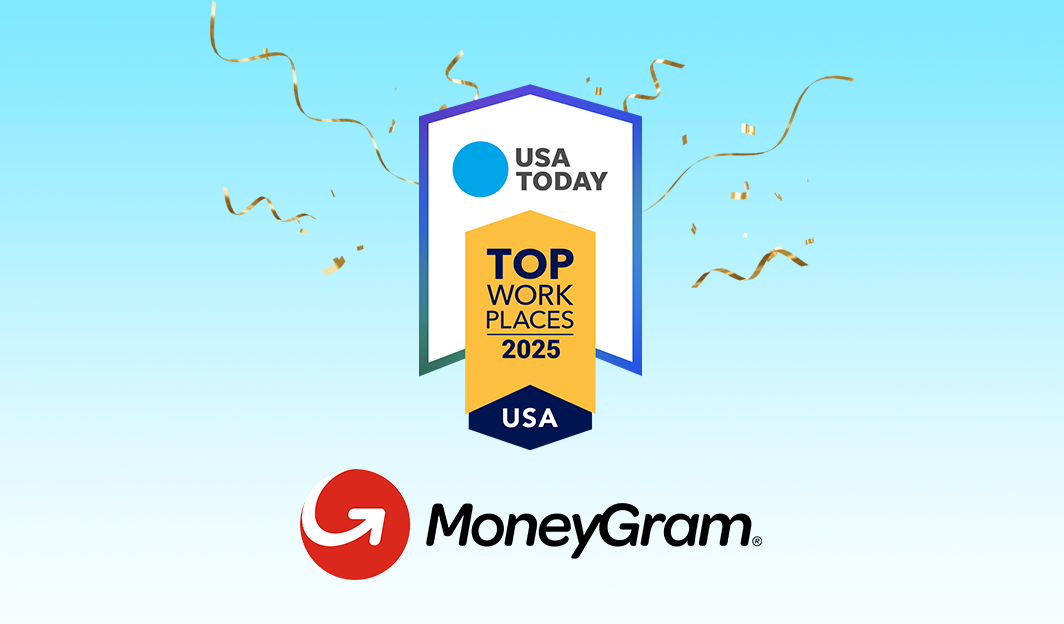 MoneyGram Named a Winner of the 2025 USA TODAY Top Workplaces USA Award